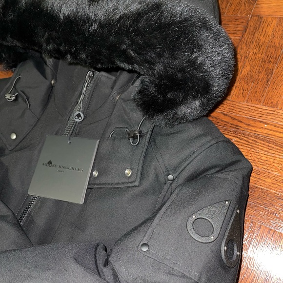 🔥 Moose Knuckles Yukon Bomber Jacket - BRAND NEW 🔥 - Picture 6 of 8